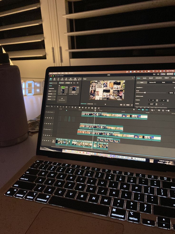 Montage vidéo social media